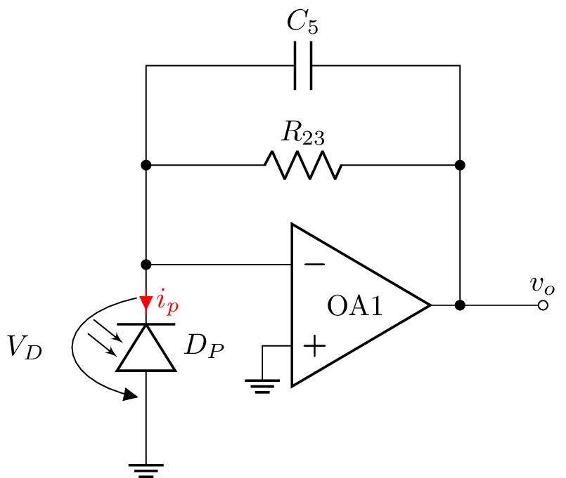 compensated_transimpedance_amplifier